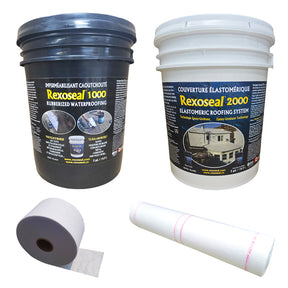 Flat and Low Slope Roofing System Kit - Rexoseal